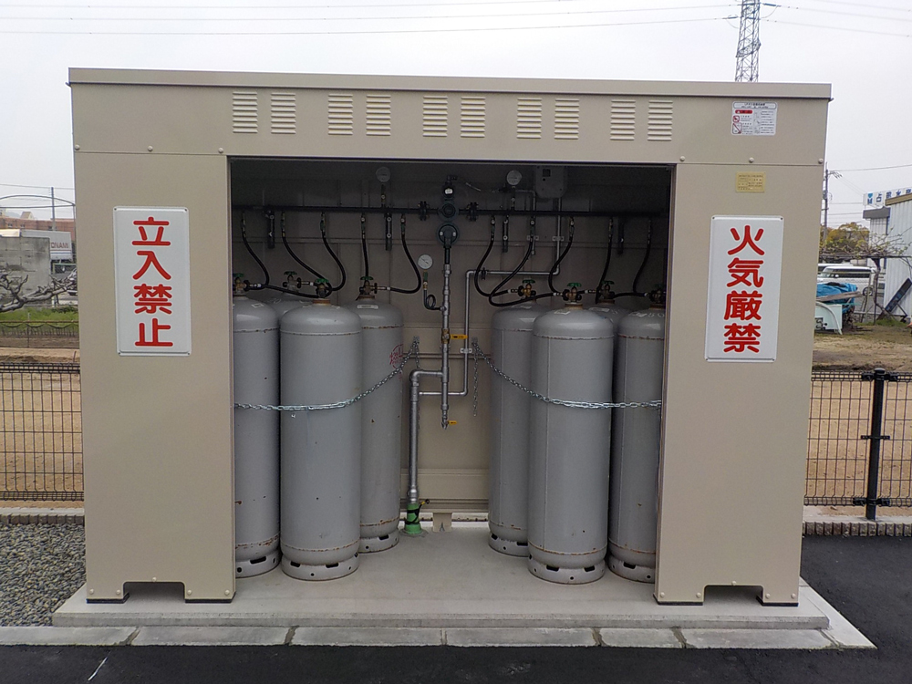 LPガス貯槽設備